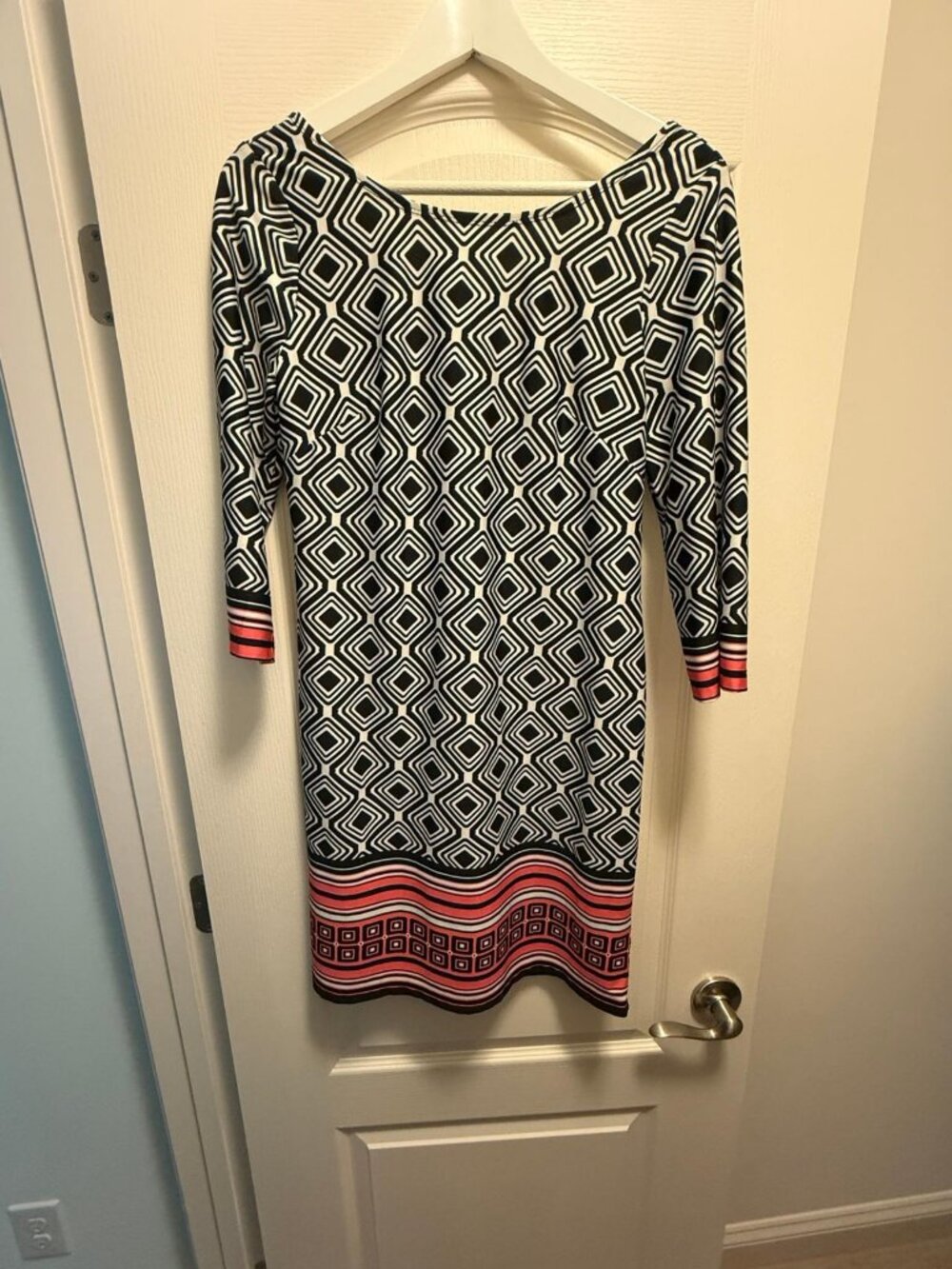 Geometric Print Dress